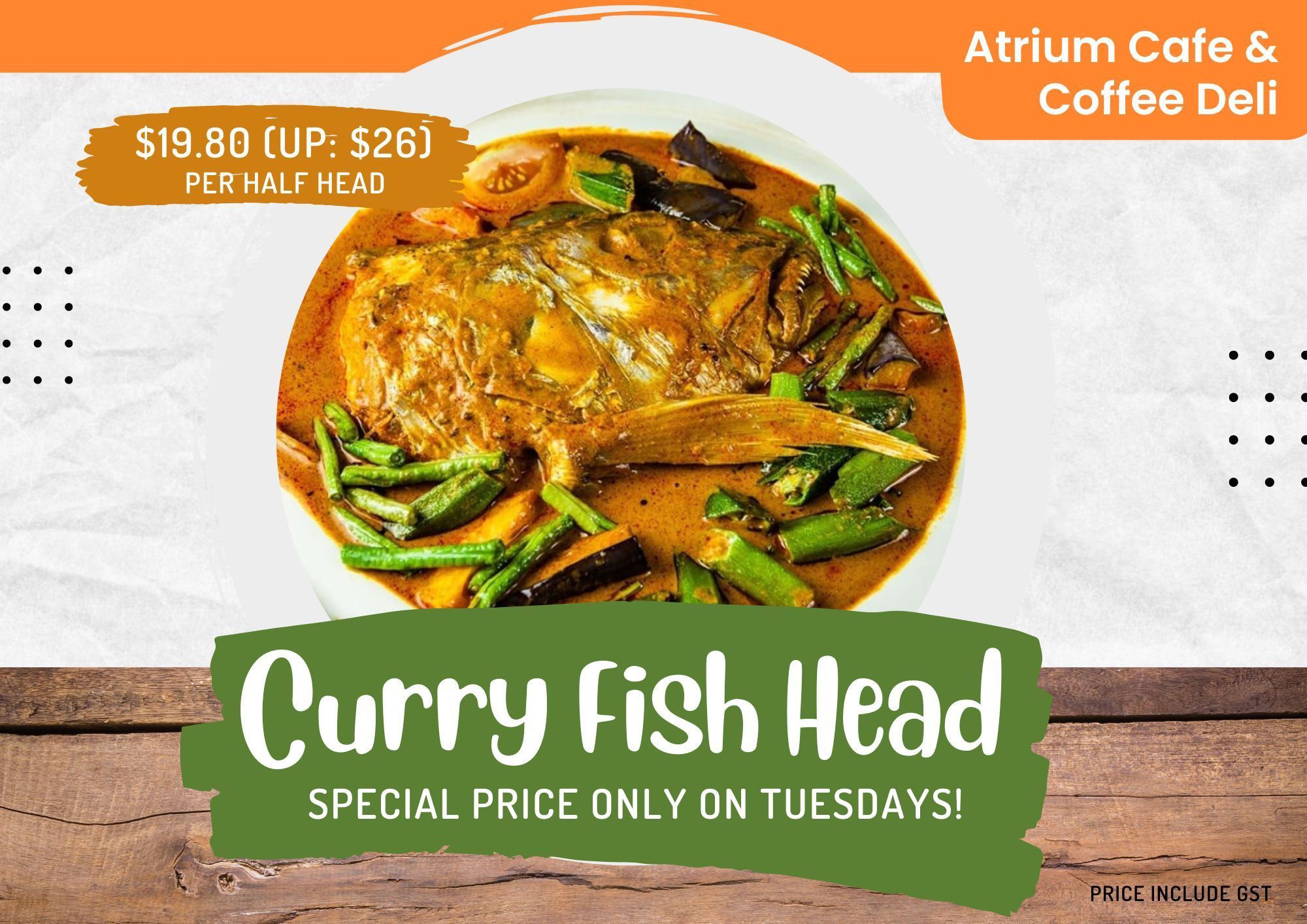 CD Curry Fish Head