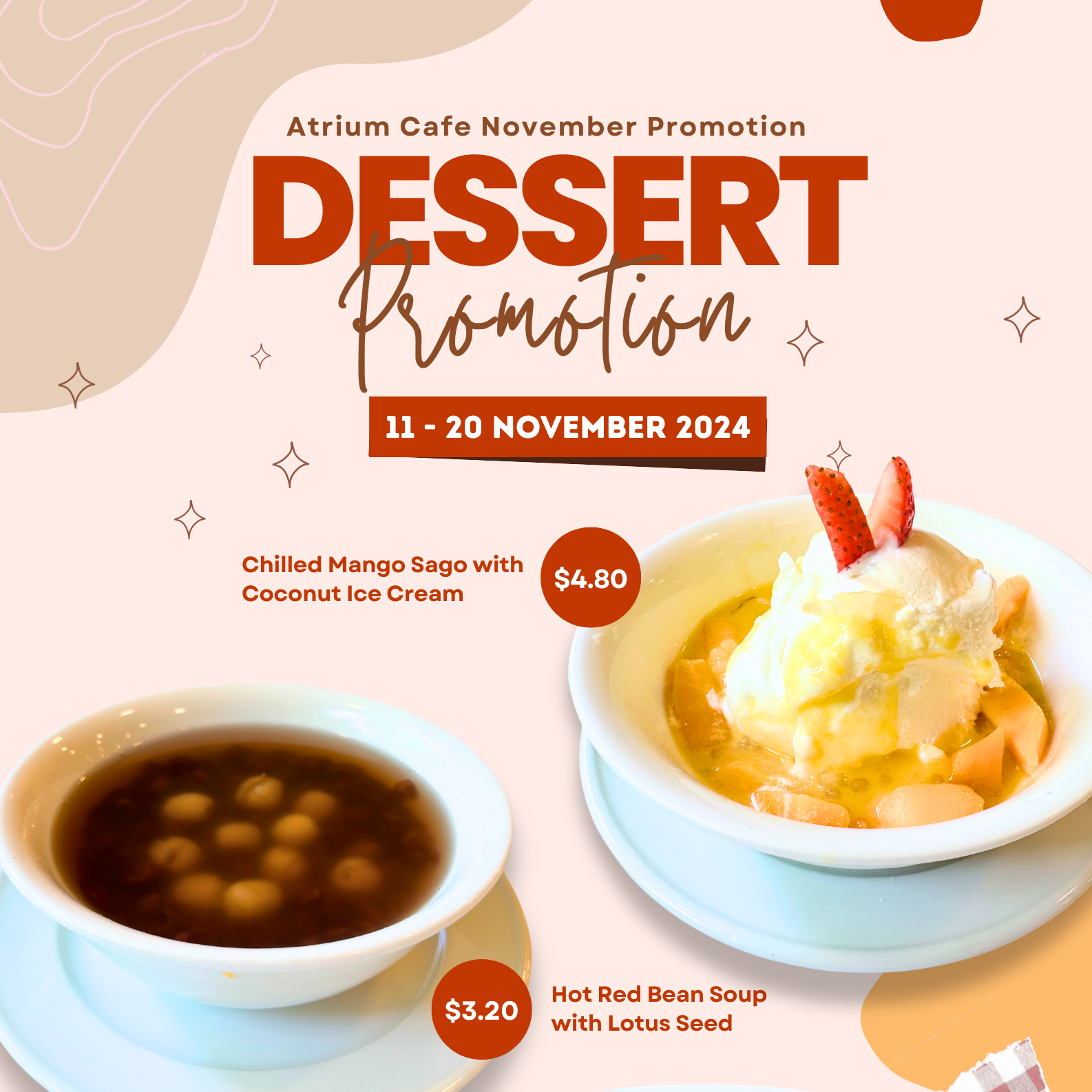 Dessert November – 11 – 20 November 2024