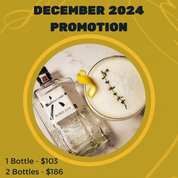 December Promotion – Roku Gin