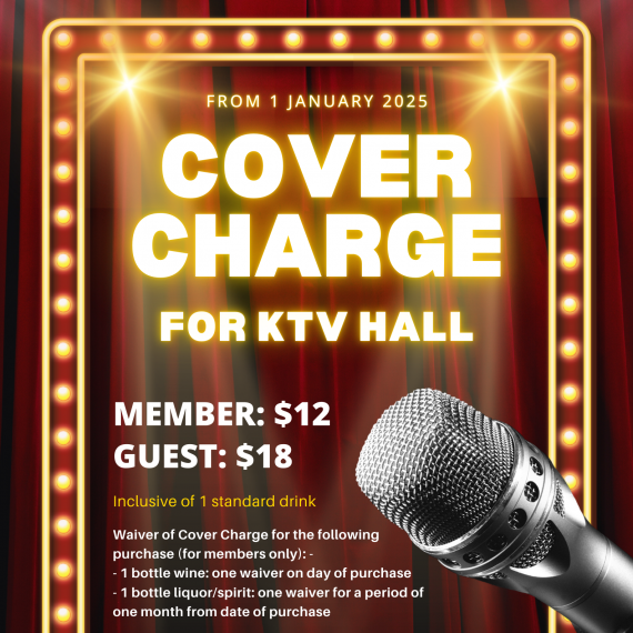 Cover Charge For KTV Hall