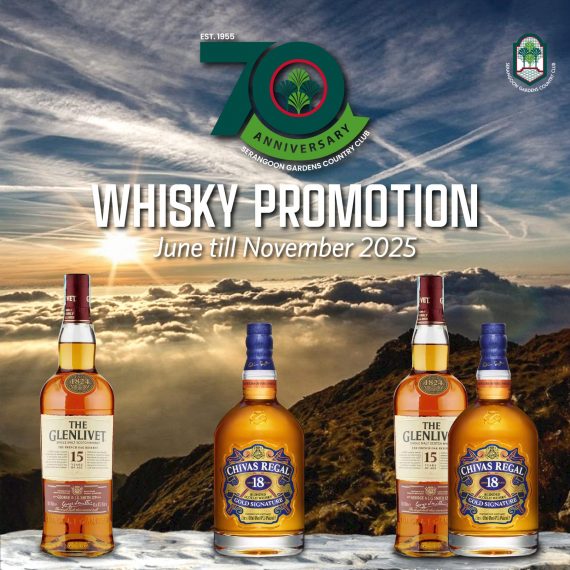 70th Anniversary Whisky Promotion
