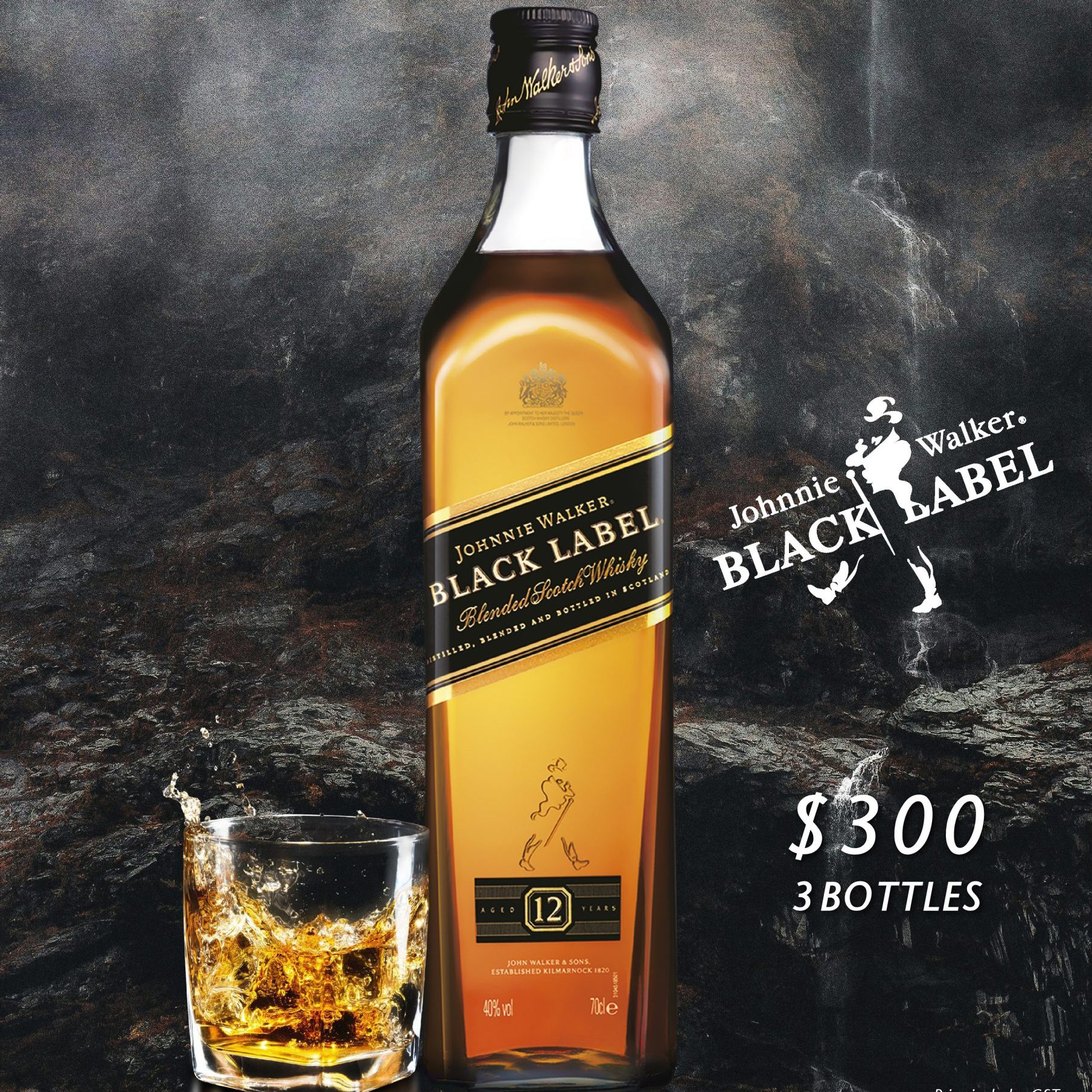 June Promotion – Blended Scotch Whisky (JW Black Label)