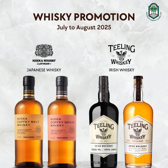 July & August Promotion – Japanese and Irish Whisky