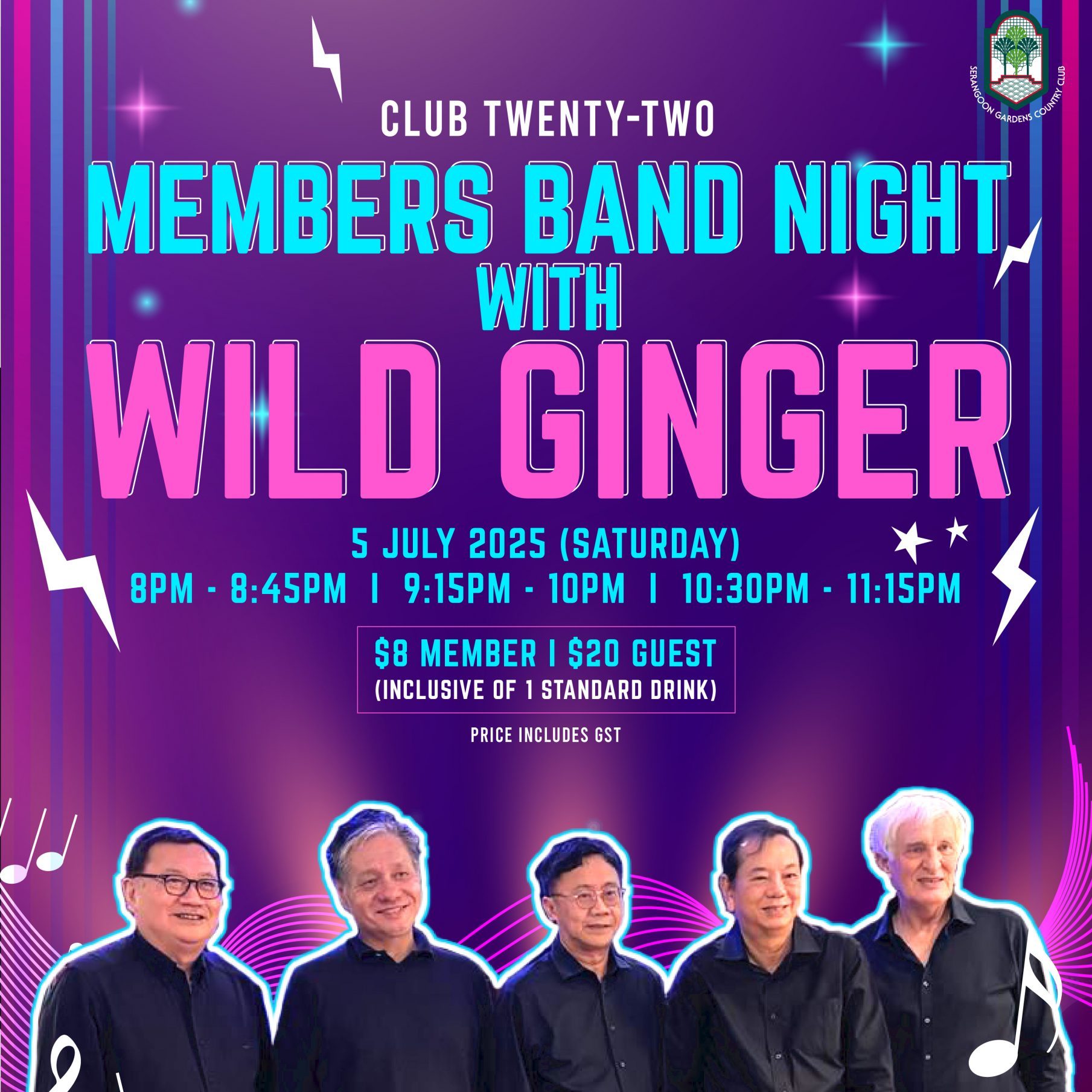Wild Ginger – 5 July