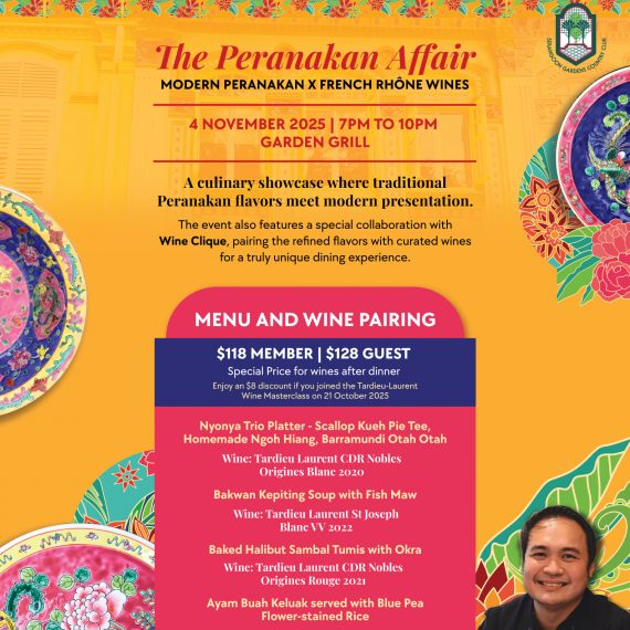 The Peranakan Affair Dinner – 4 Nov 2025