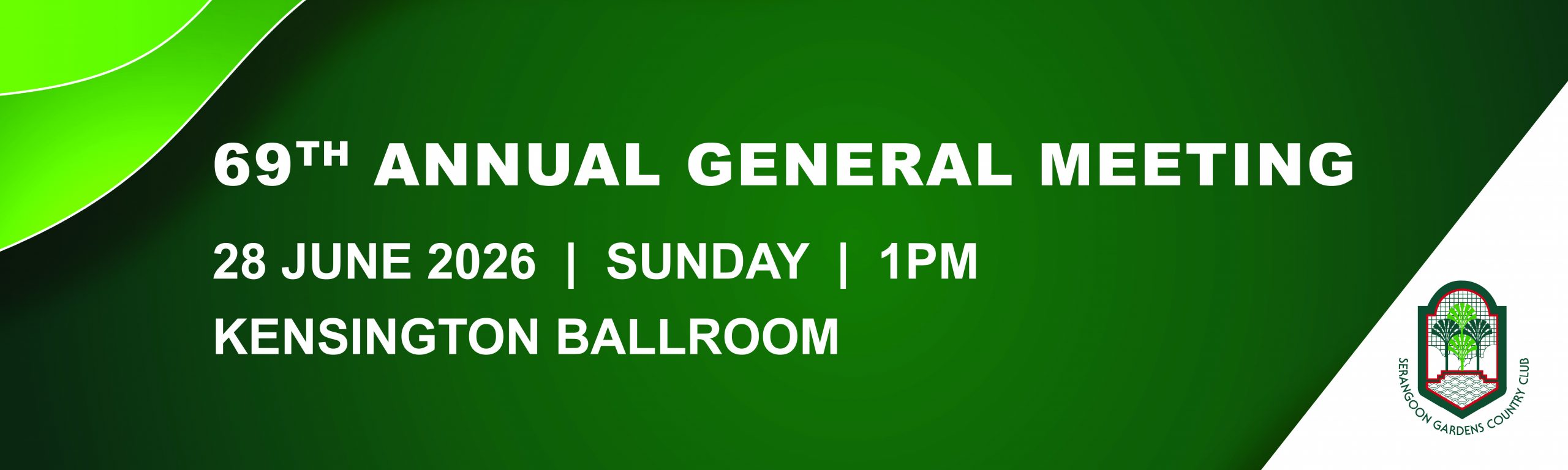 69th AGM 2026 Banners