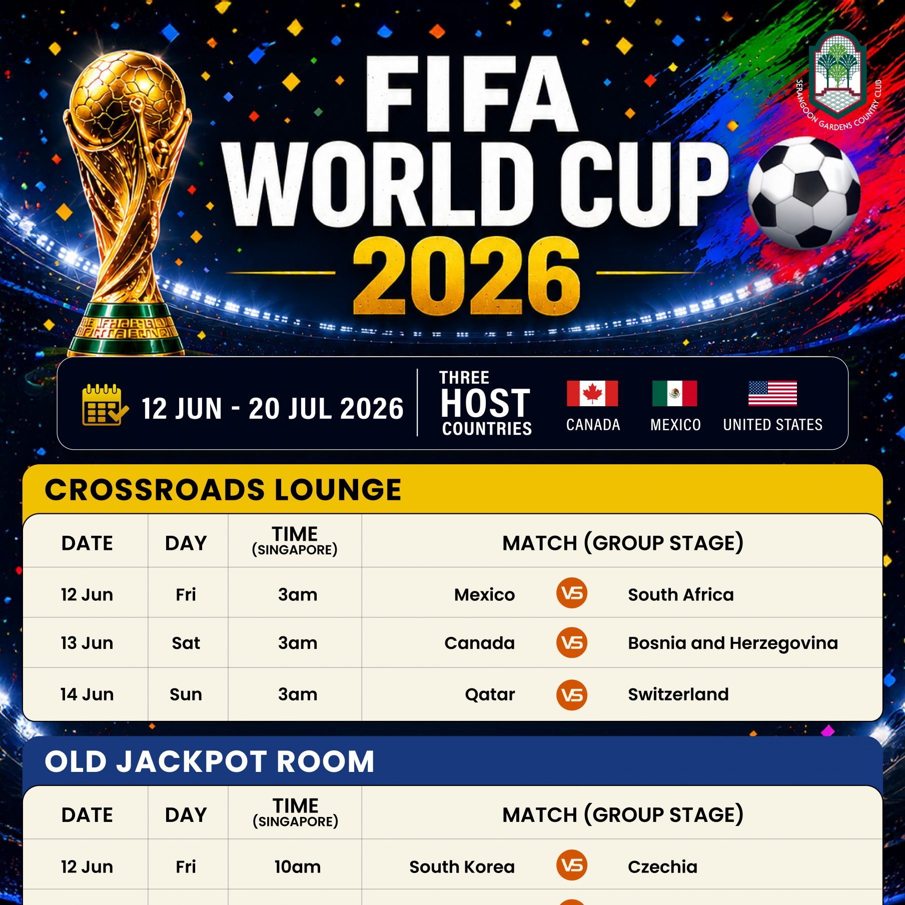 FIFA World Cup Schedule 2026-01