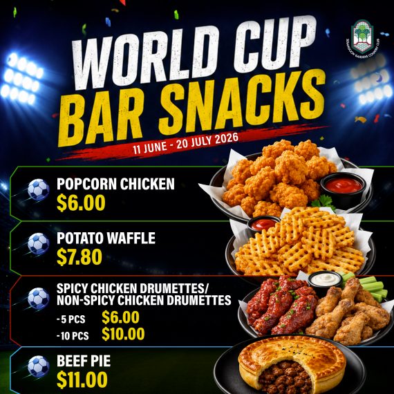 World Cup Bar Snacks – 11 June – 20 July 2026