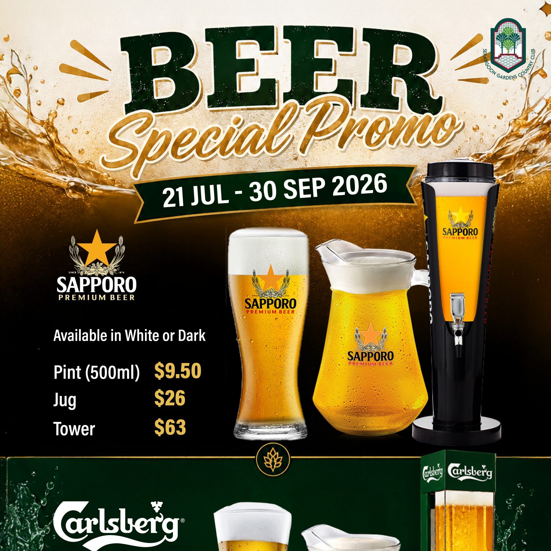 Beer Special Promo – 21 July-30 September 2026