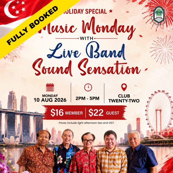 Holiday Special – Music Monday with Live Band – 10 August 2026 – Fully Booked