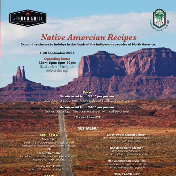 GG September Menu – Native American Recipes