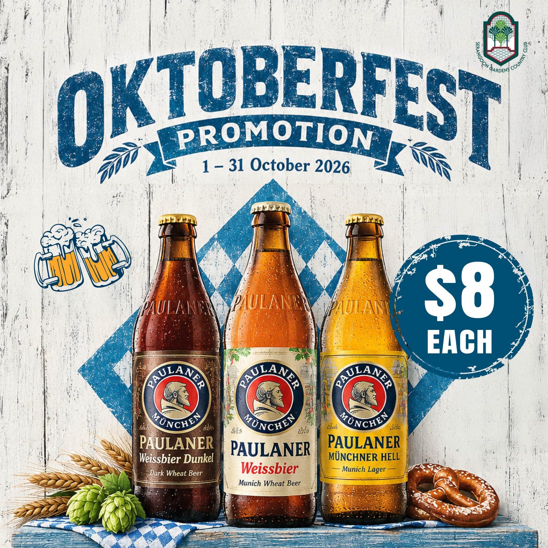 Oktoberfest Promotion – Paulaner Beers