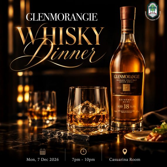 Glenmorangie Whisky Dinner – 7 December 2026